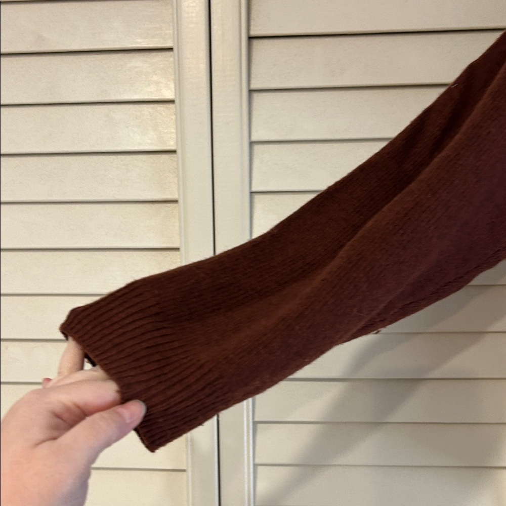 Madewell Women’s Rust/Brown Sweater - Picture 3 of 3